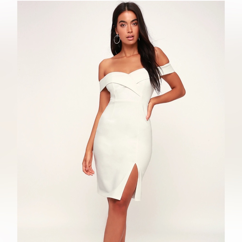 Lulu White Dress New with Tags